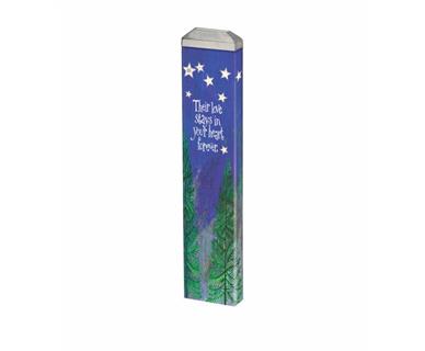 Love Stays Forever 13" Mini Art Pole Flower Bouquet