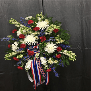 Red, White, Blue - SP12 Flower Bouquet