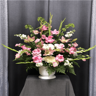 Pink and White - FB1 Flower Bouquet