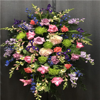 Iris and Roses - SP10 Flower Bouquet