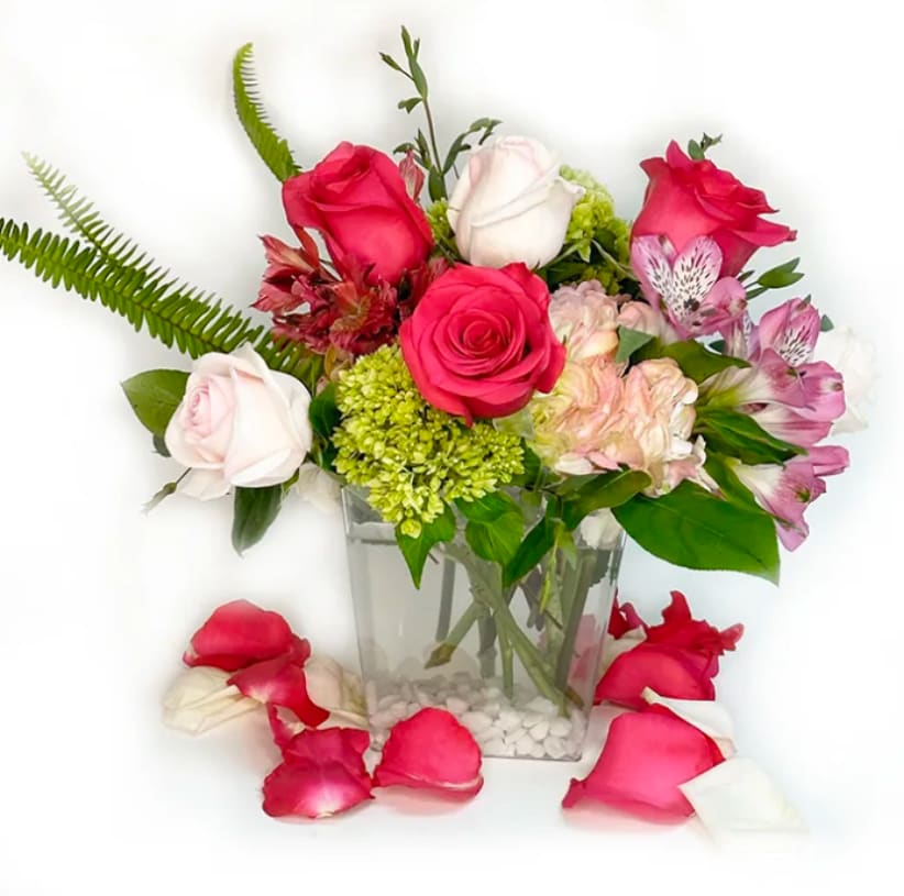 Pink Charmed Flower Bouquet