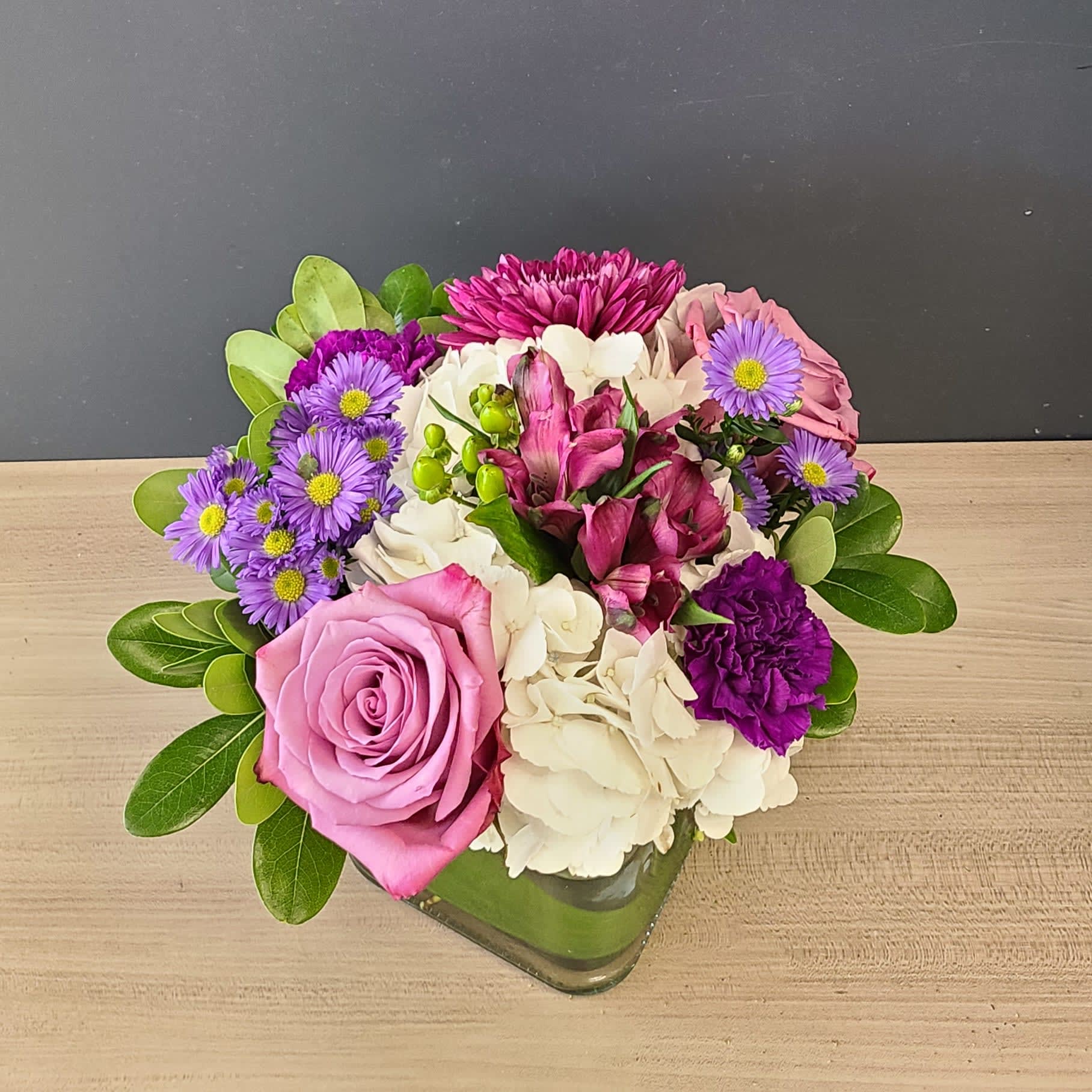 Grape Nehi Flower Bouquet