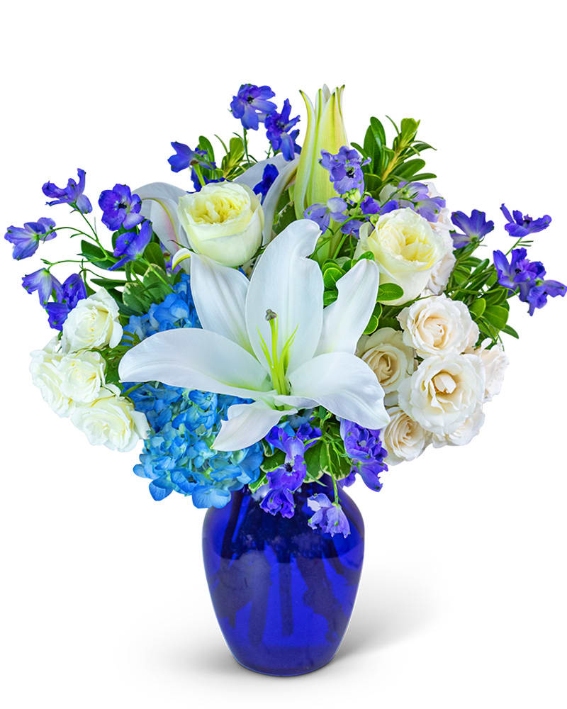 Blue Beauty Flower Bouquet