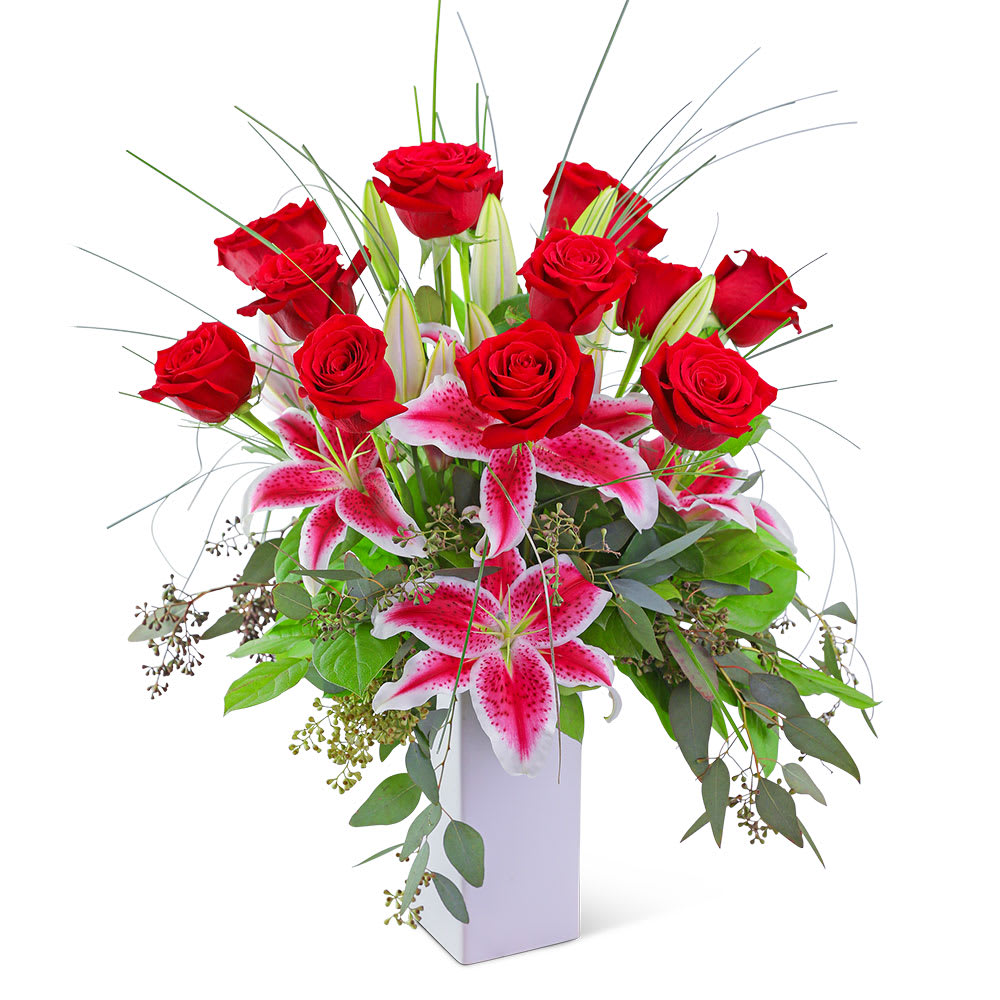 Classic Wow Dozen Flower Bouquet
