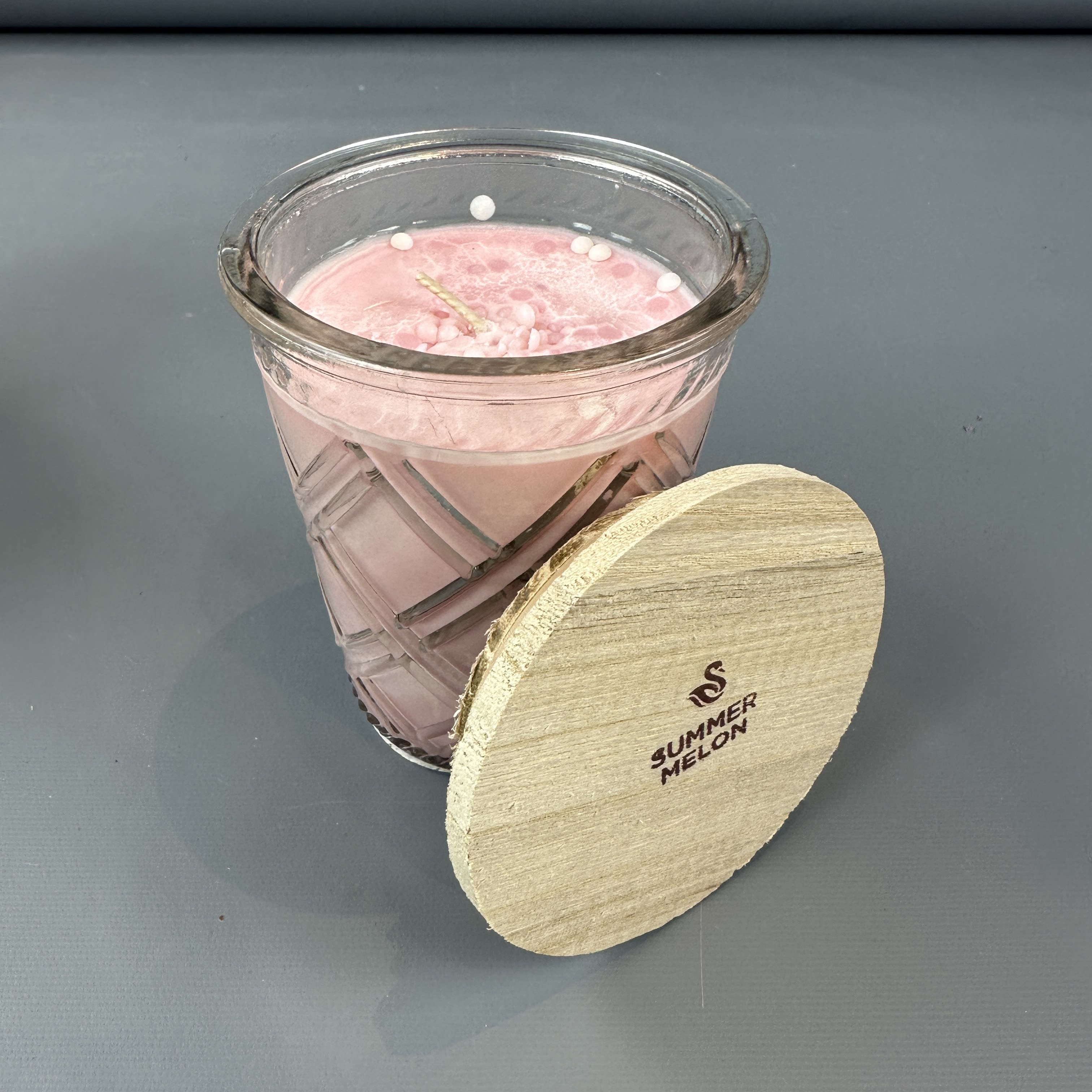 SWAN CREEK SUMMER MELON 12OZ CANDLE