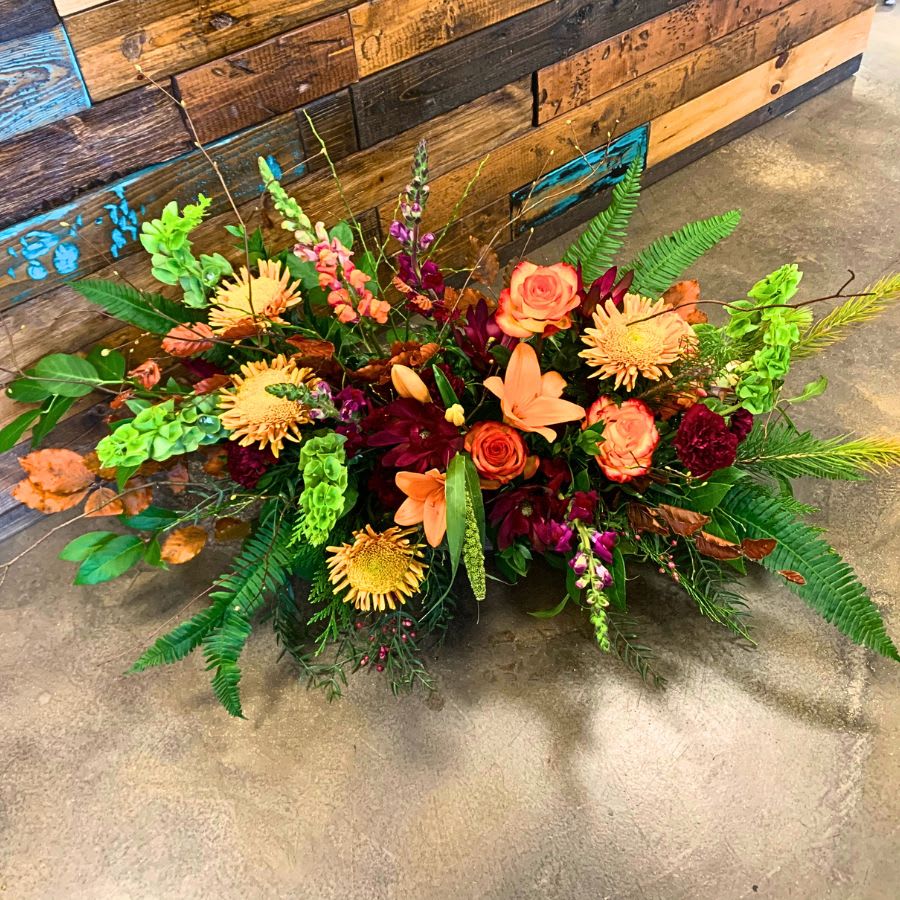 Autumn Memory - Flowers for Funerals Flower Bouquet