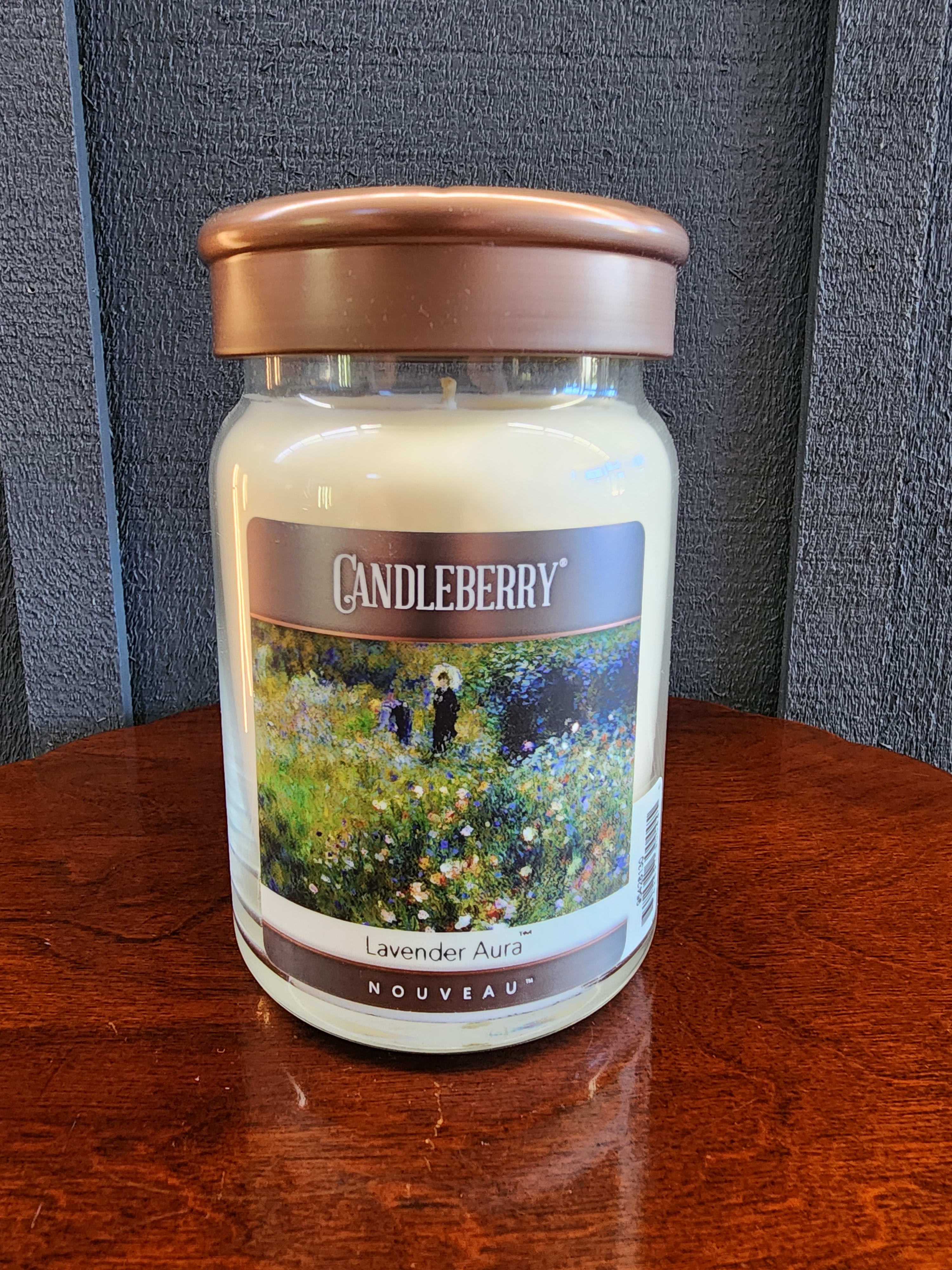 Candleberry Nouveau Lavender Aura Flower Bouquet