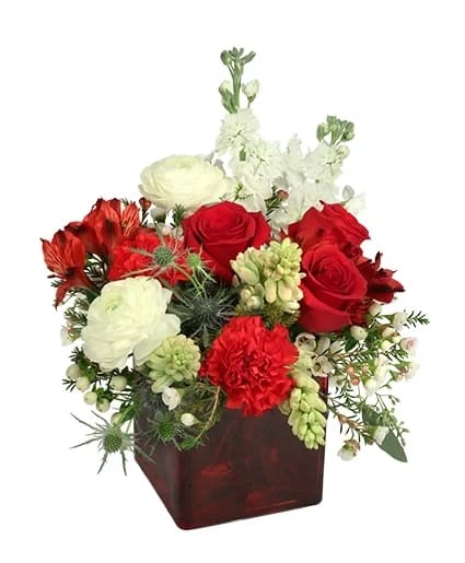 LUSCIOUS CHARM VASE ARRANGEMENT Flower Bouquet