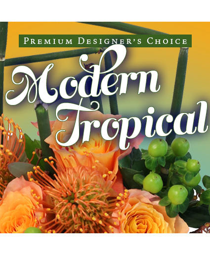 MODERN TROPICAL FLOWERS PREMIUM DESIGNER'S CHOICE