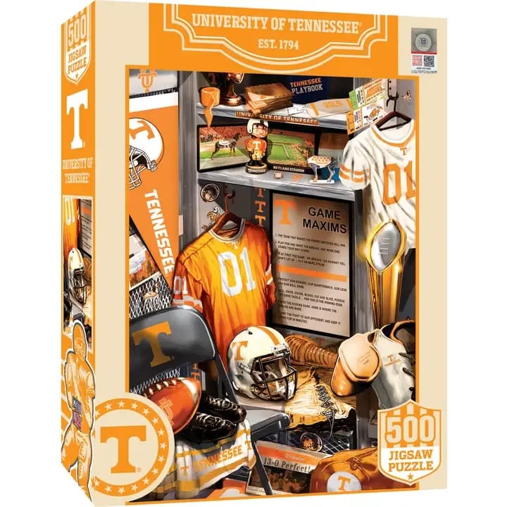 Tennessee Volunteers - Locker Room 500 Piece Puzzle