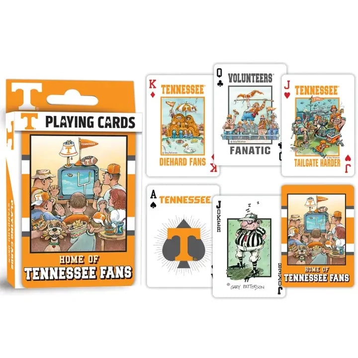 Tennessee Volunteers Fan Deck Playing Cards