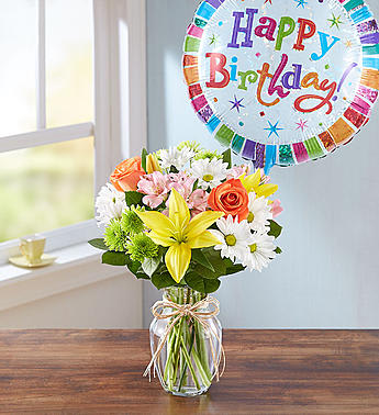 Fields of Europe™ Happy Birthday Flower Bouquet