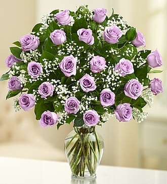 Ultimate Elegance™ Purple Roses Flower Bouquet