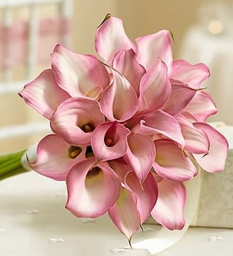 Pink Mini Calla Lily Bouquet