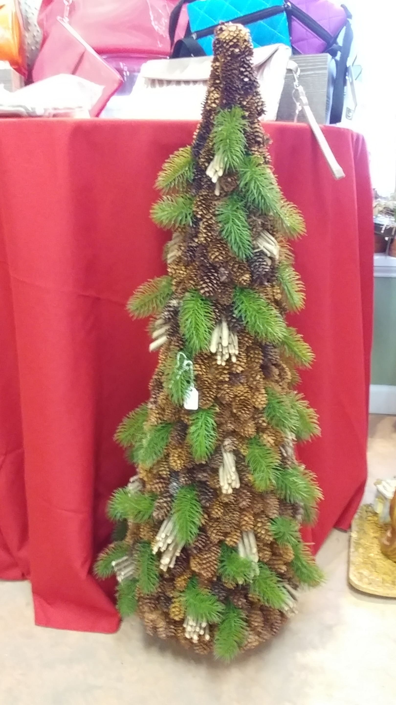 Pinecone Tree Flower Bouquet