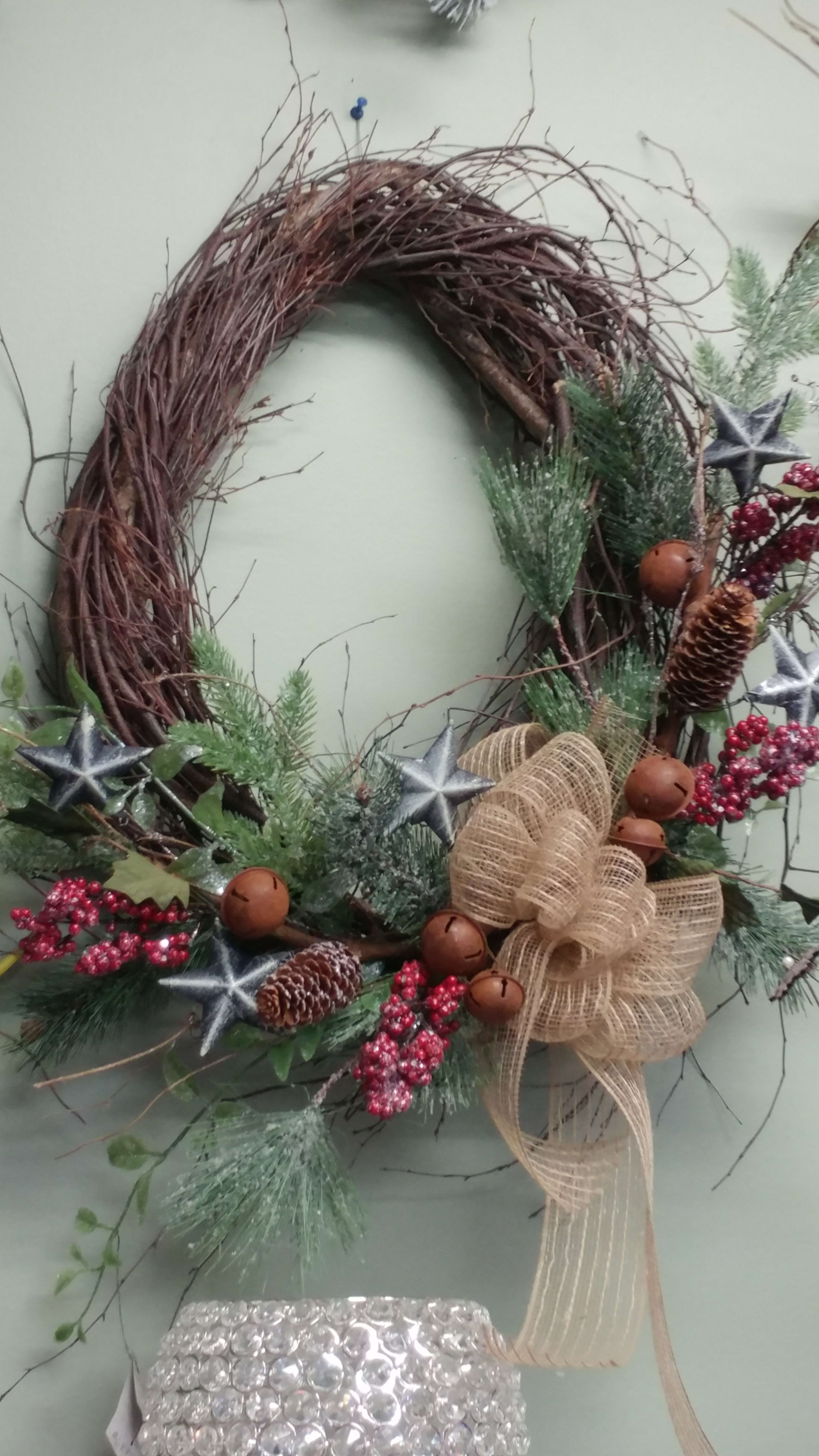 Artificial Rustic Wreath Flower Bouquet