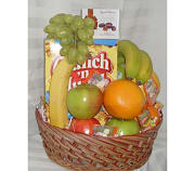 Fruits with mixed goodies