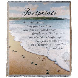 Footprints Tapestry Flower Bouquet