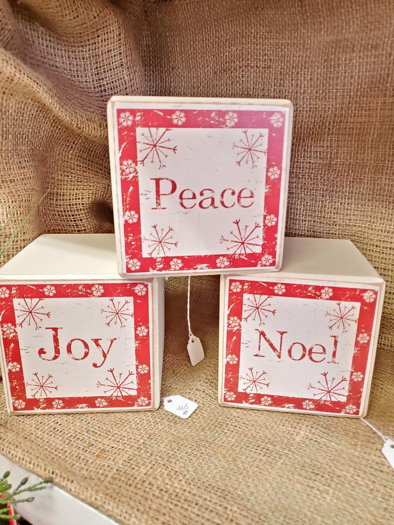 Decorative Wooden Blocks