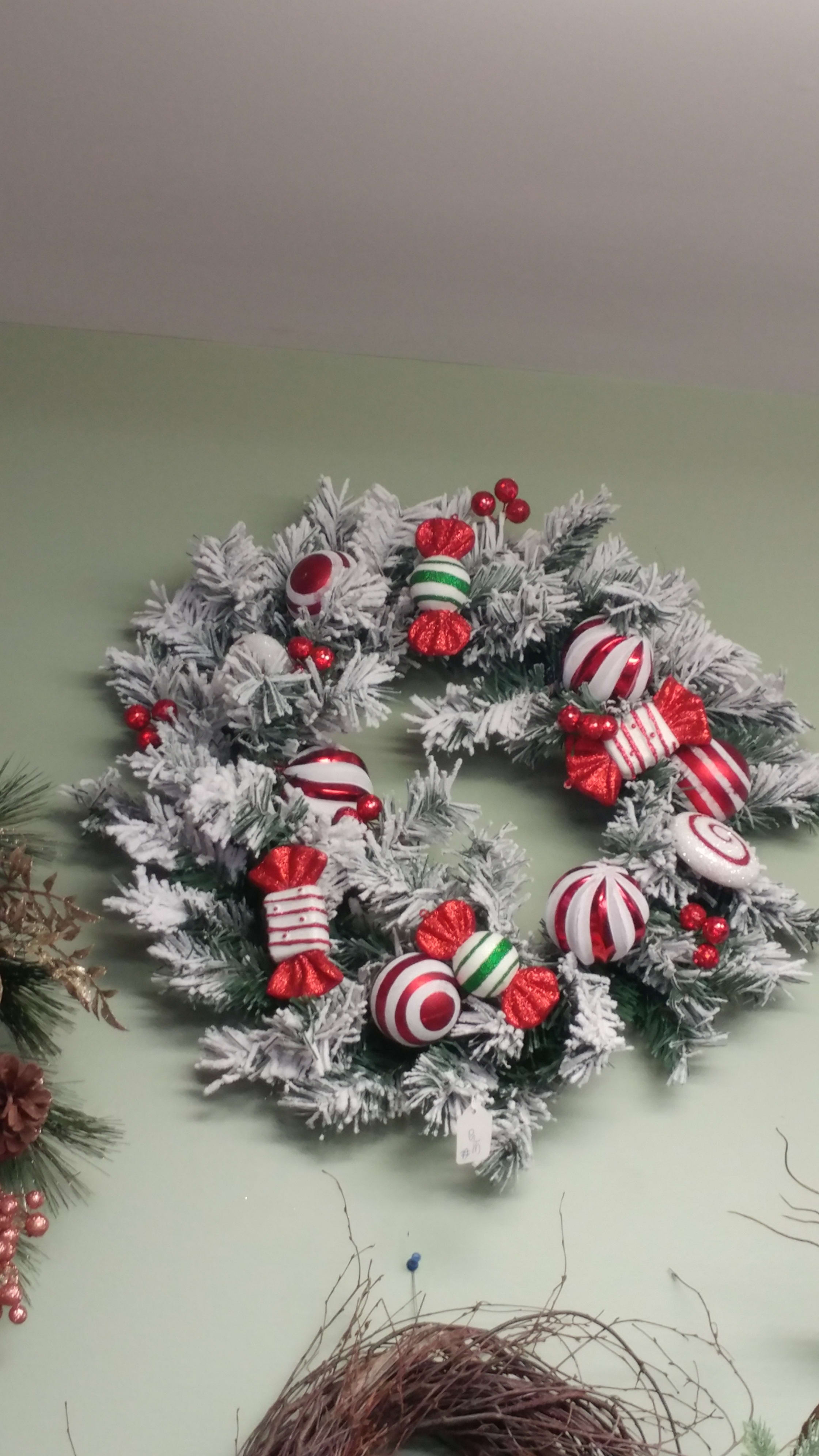 Artificial Candy Wreath Flower Bouquet