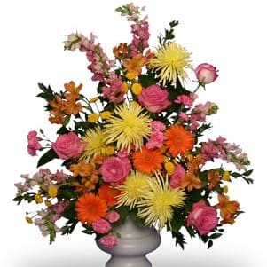 Twilight Serenity Tribute Flower Bouquet