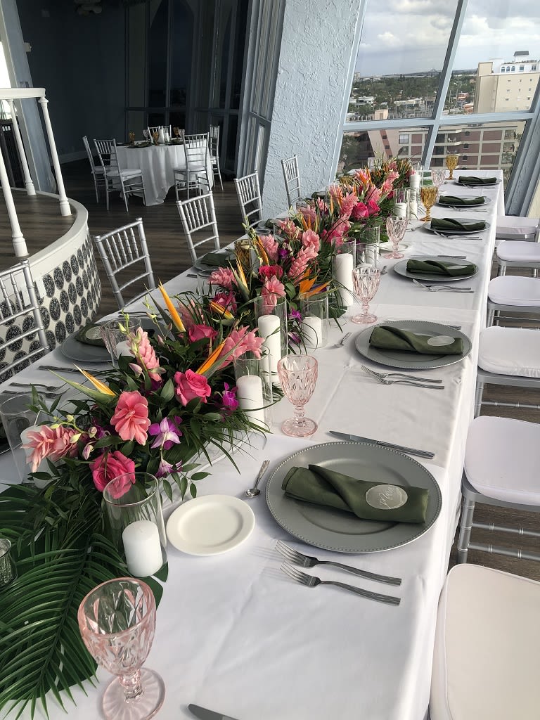 Tropical Floral Runner