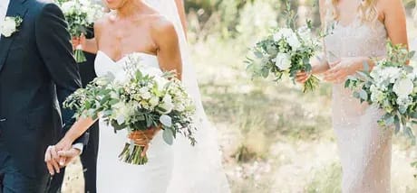 Premium White Garden Blooms Package