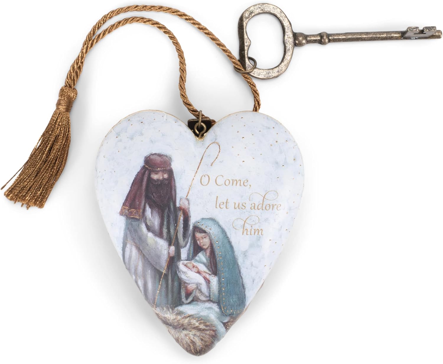 O COME LET US ADORE HIM ART HEART