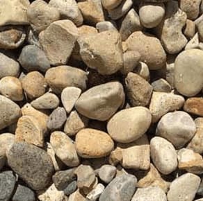 1 1/2" River Rock (washed rock) /Ton Flower Bouquet