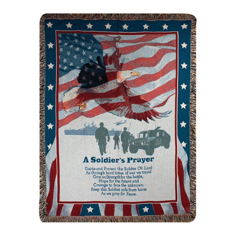 A Soldier's Prayer Tapestry