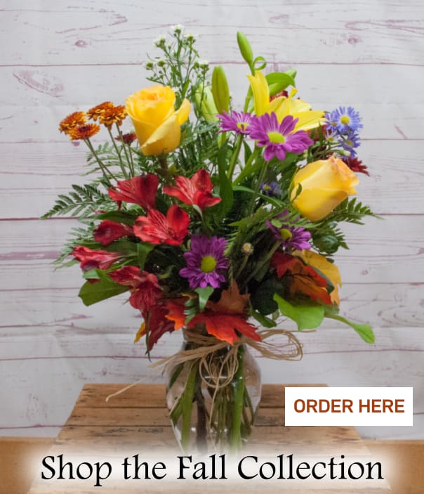 Fall Flowers Autumn Floral Arrangements Gifts Halloween Thanksgiving Edwardsville IL Flower Delivery, Alton IL Flower Delivery Same Day