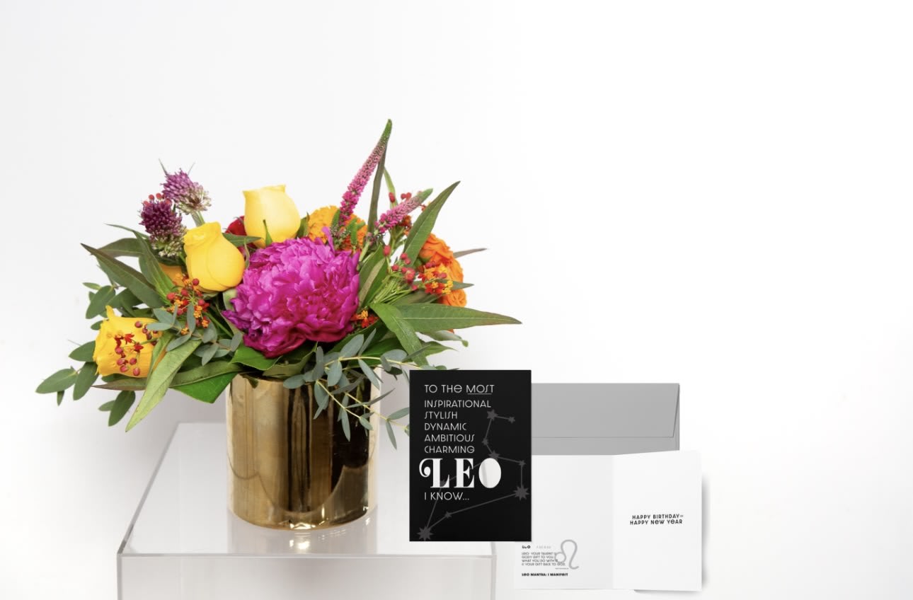 Leo Flower Bouquet