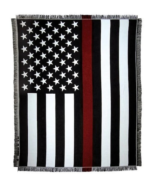 Firefighter Flag Tapestry