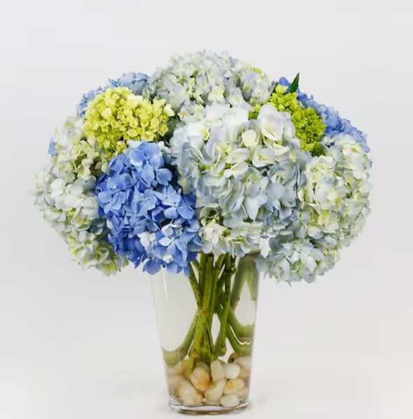 Blue Sky Clouds Flower Bouquet