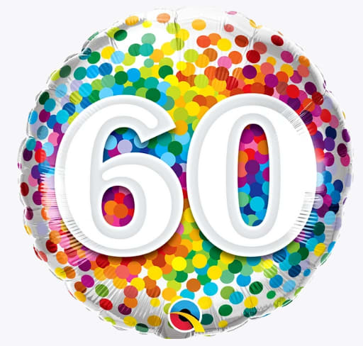 60th Birthday Balloon