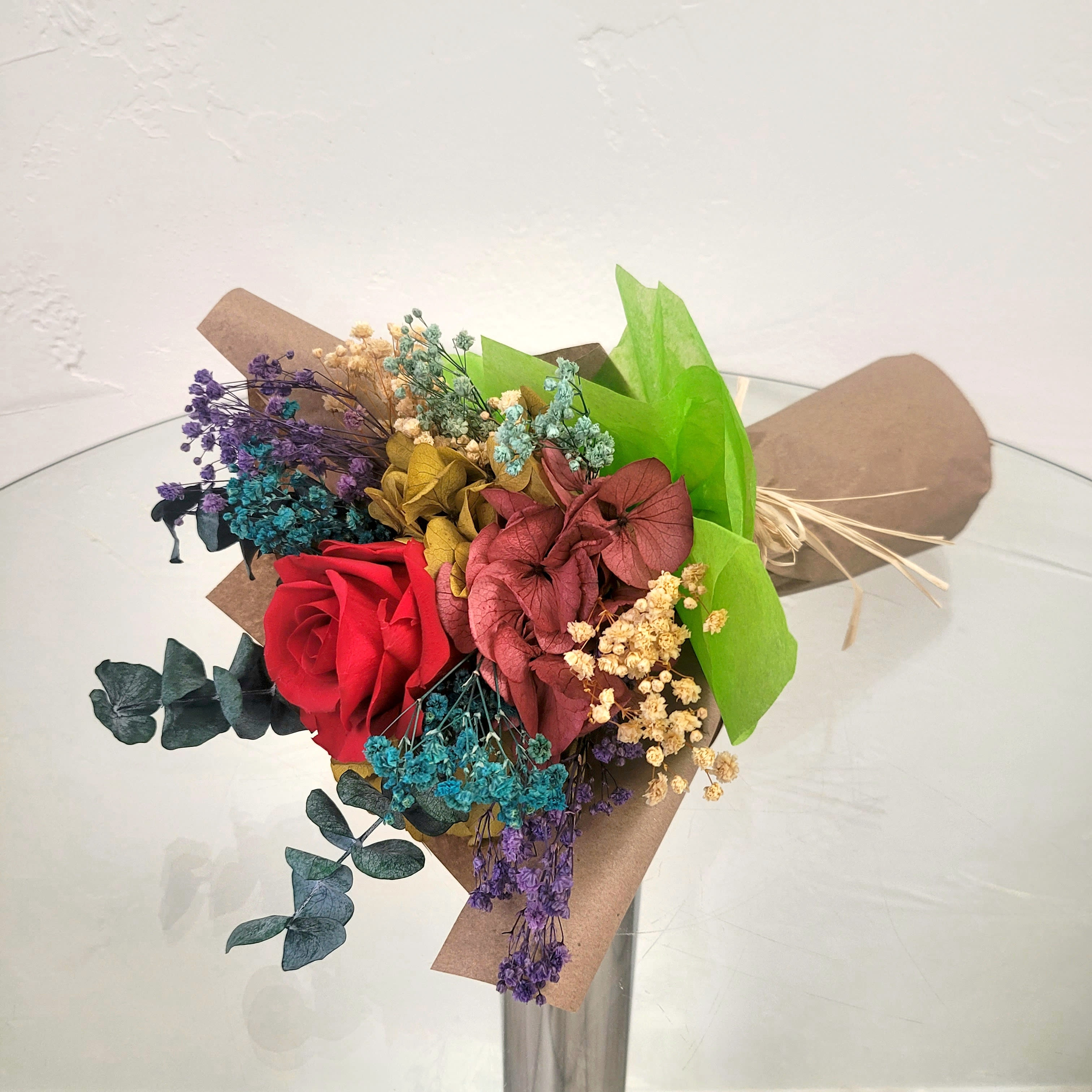 Preserved Mini Bouquet Flower Bouquet