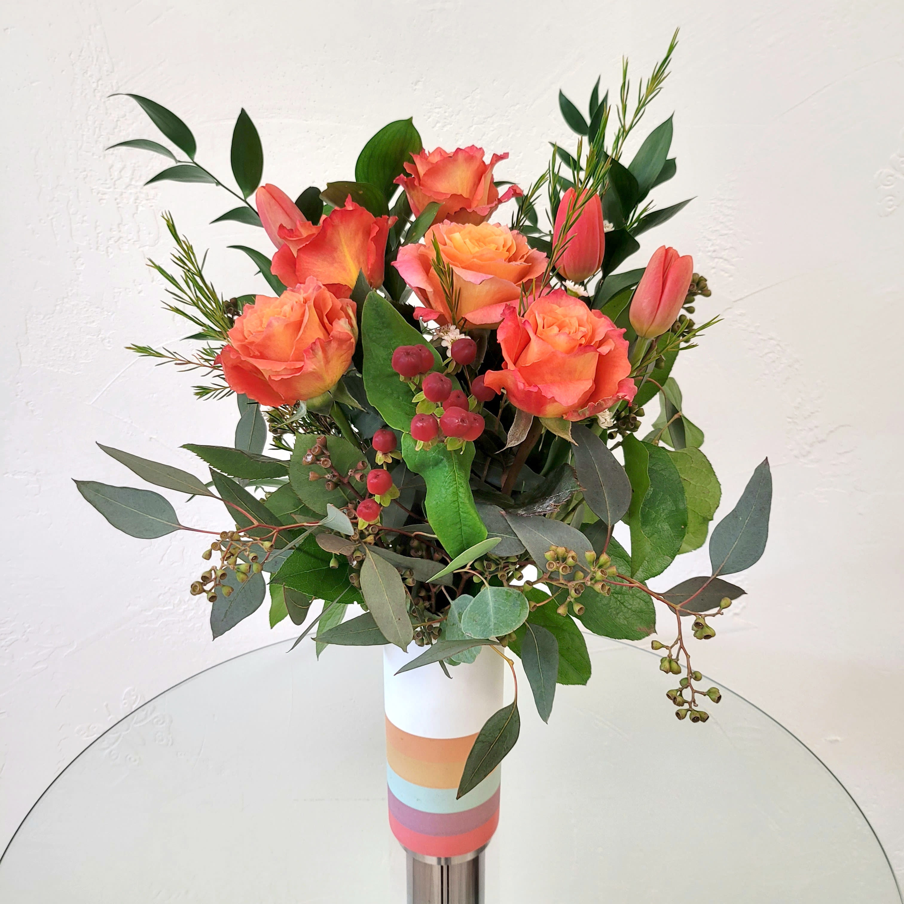 Dreaming Orange Flower Bouquet