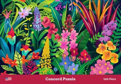 Florida Flower Garden Puzzle