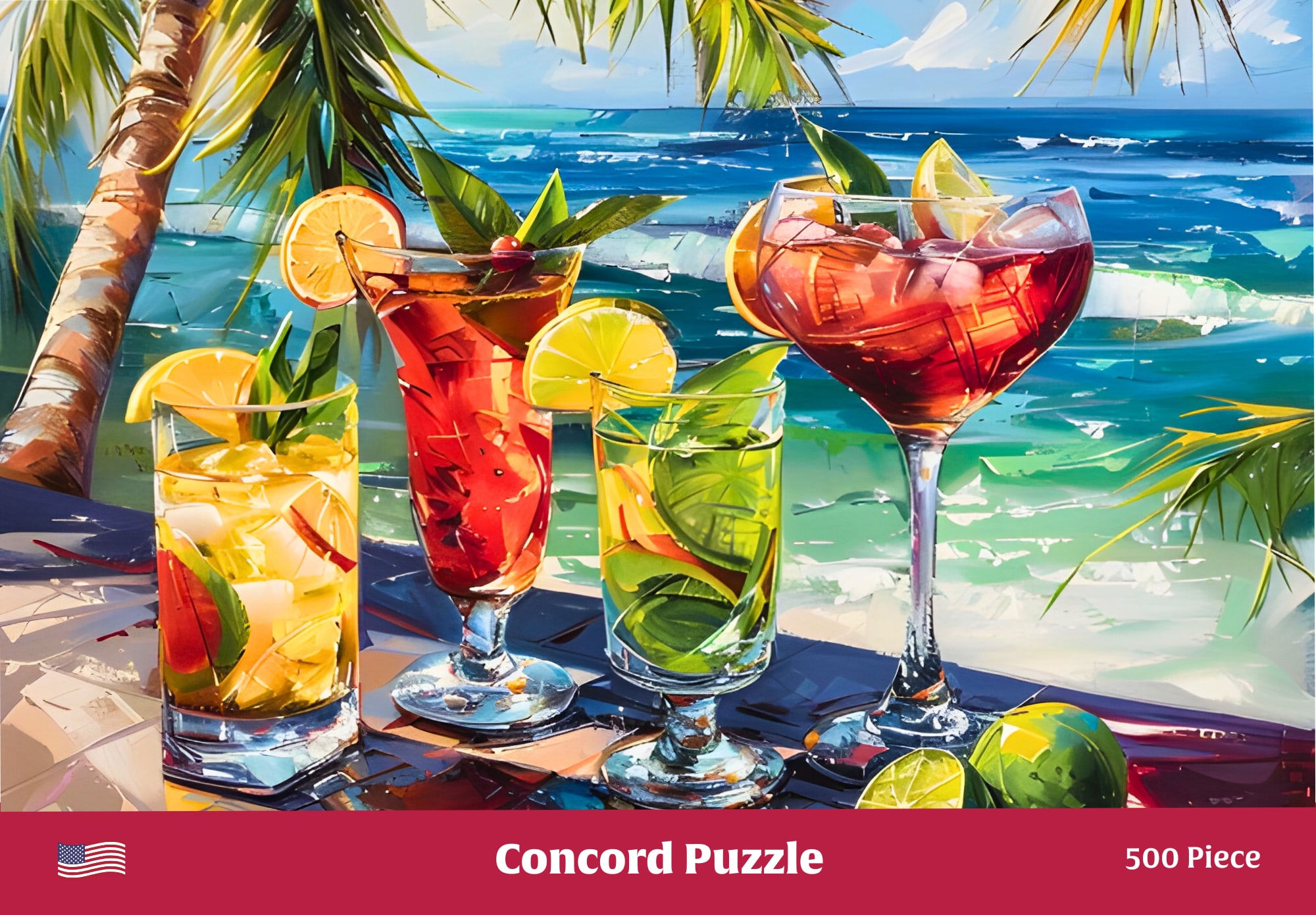 Drinks by the Beach Puzzle