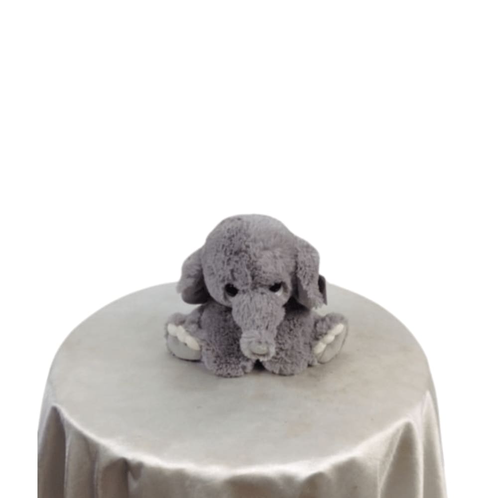 Sitting Plush Elephant
