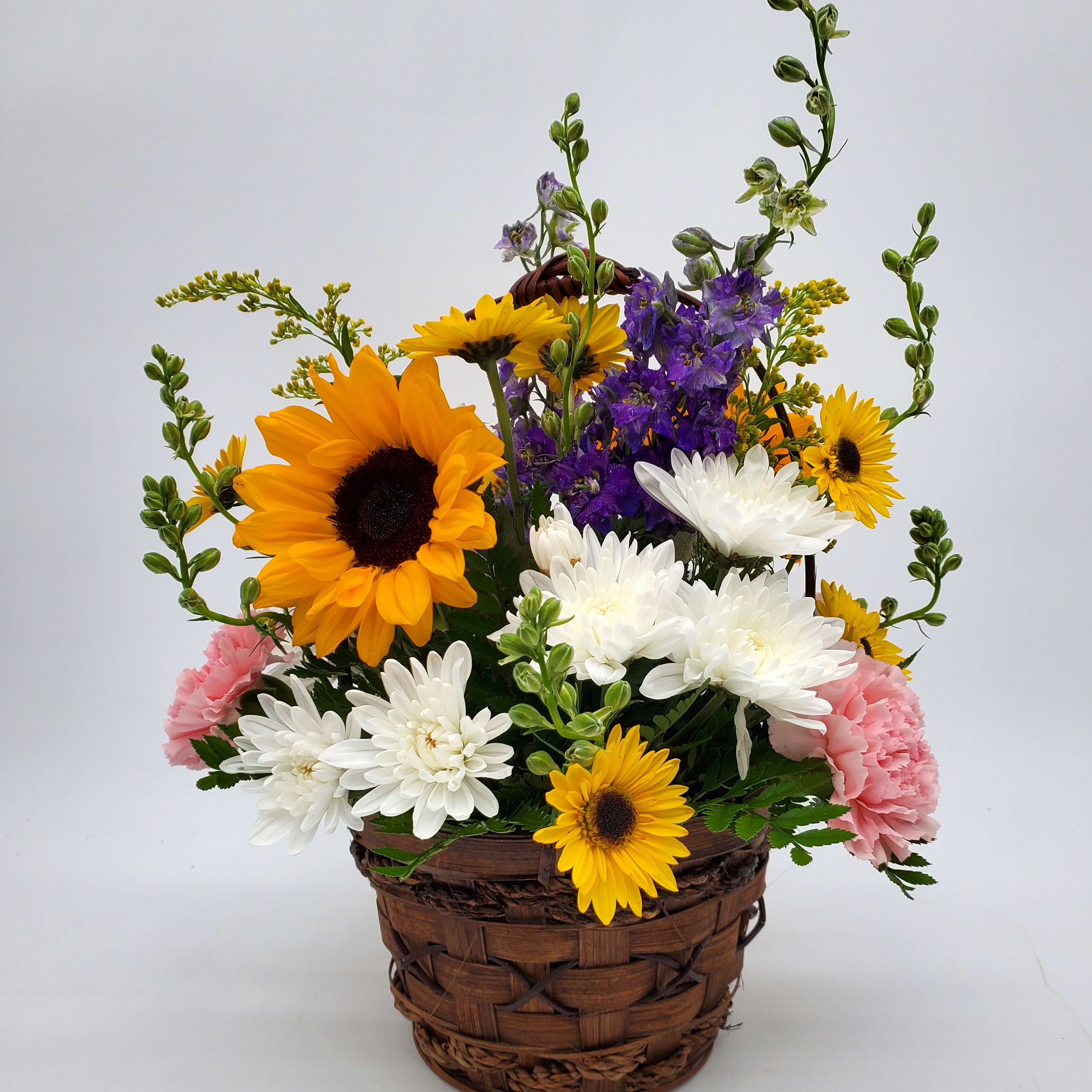 Mix Basket Arrangement Flower Bouquet