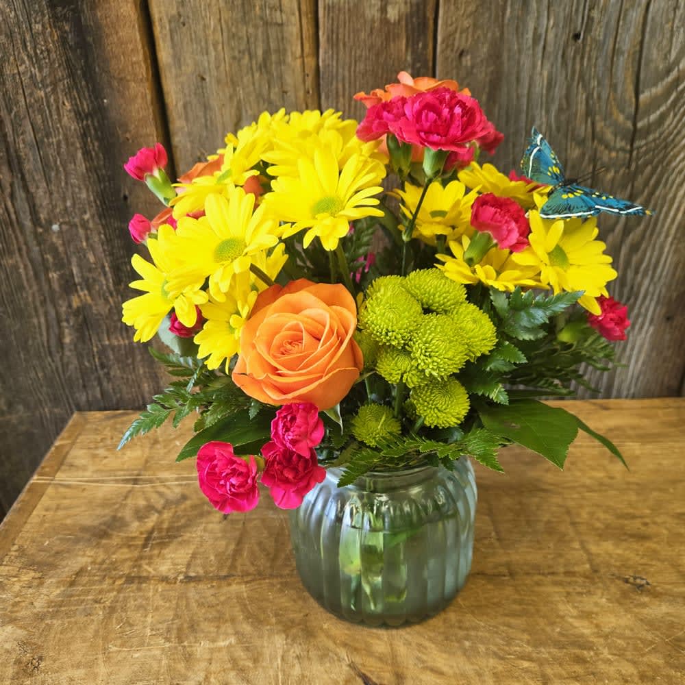 Judy's Lemon Twist Flower Bouquet