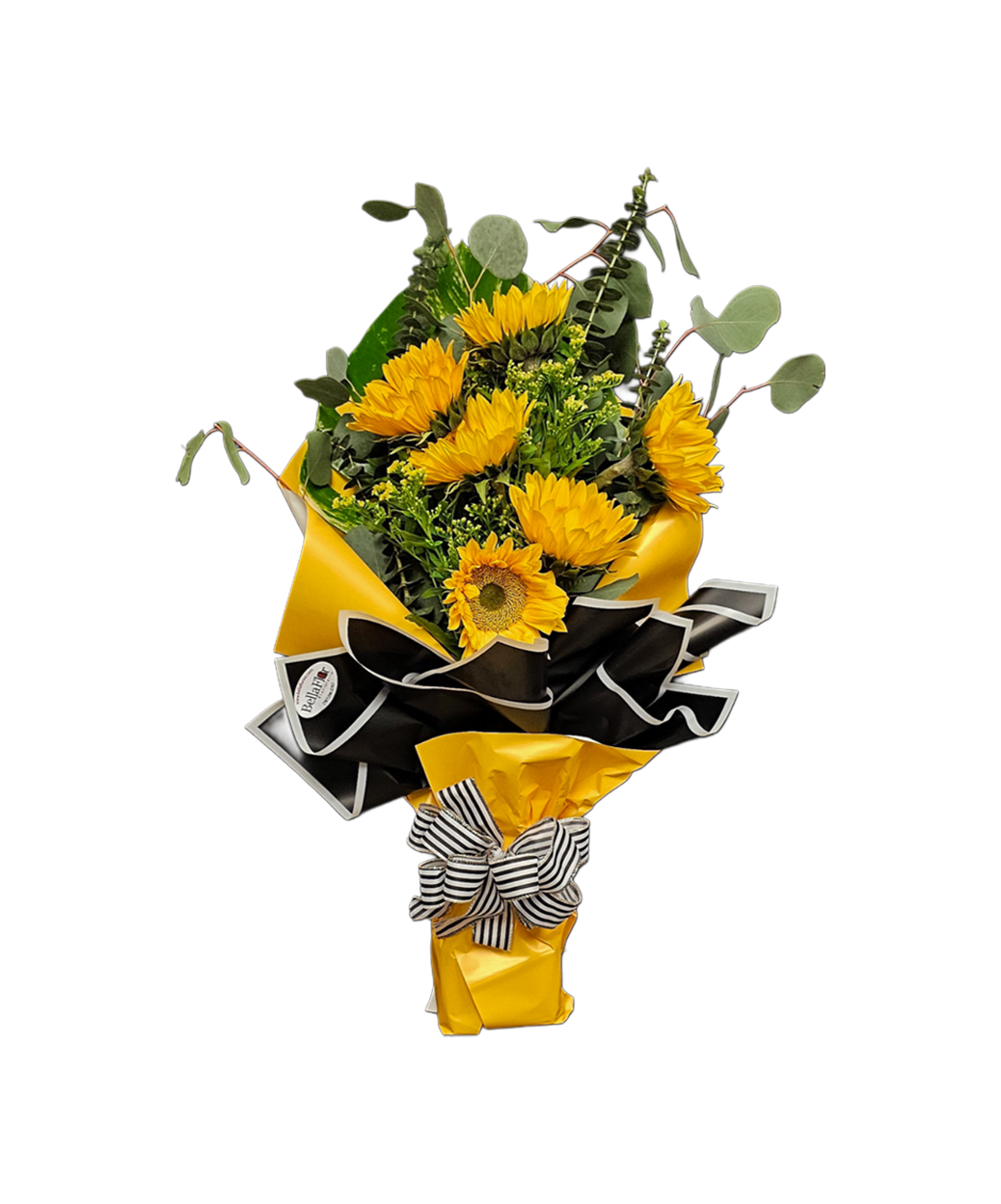 GS-2 Ramo de girasoles y solidago