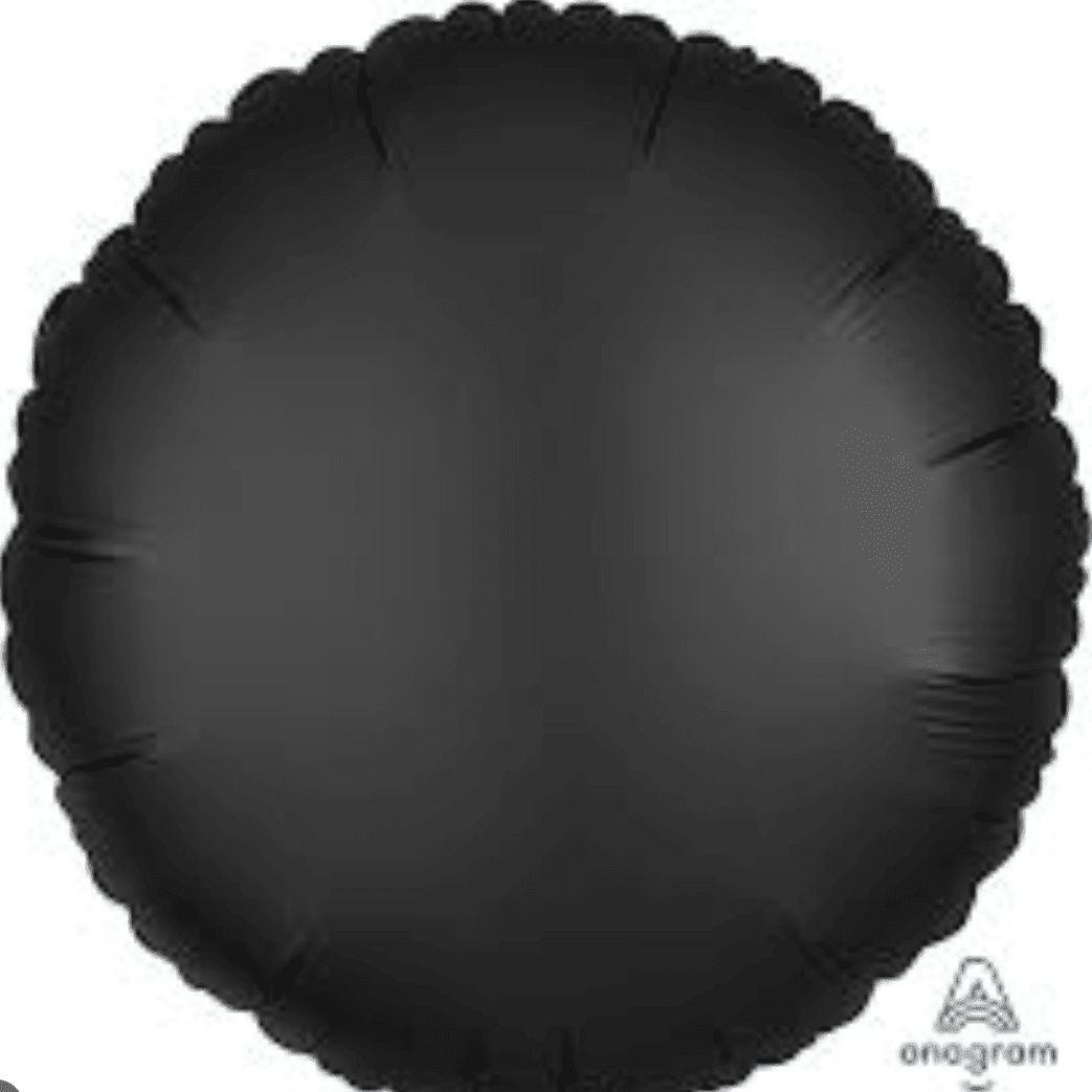 Matte Black Balloon