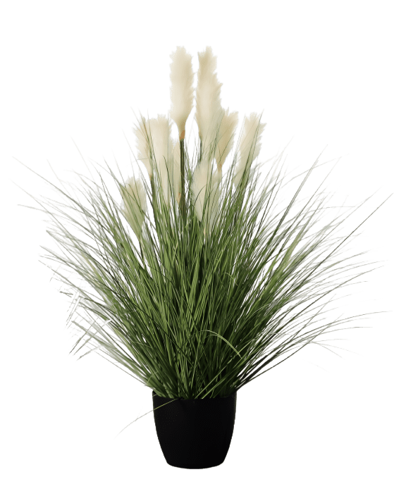 P1527R - 4' PTD REED RIVER GRASS - CREAM (BLACK FLECK) Flower Bouquet