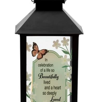 Memorial Lantern, "Celebration of Life..."