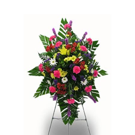 Primary Color Fresh Flower Easel