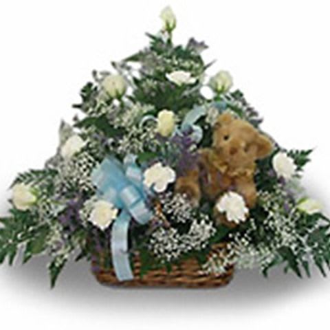 Teddy Bear Basket