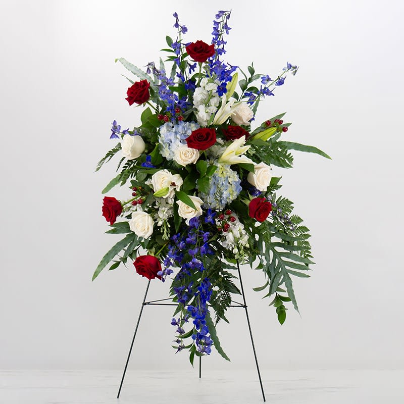 Patriotic Easel Spray