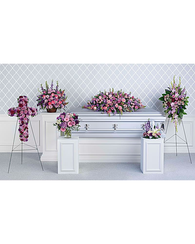Teleflora's Lavender Tribute Collection Flower Bouquet